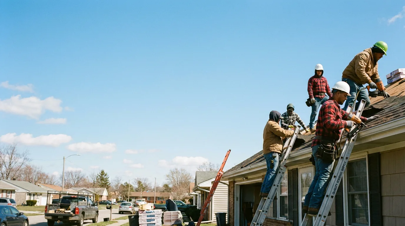 Roofing in Donner, LA near me